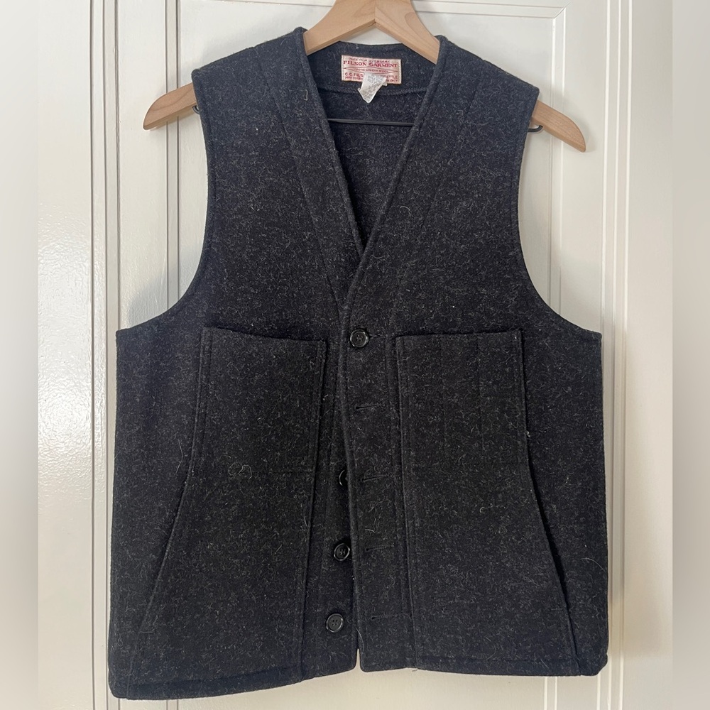 Filson Mackinaw Wool Vest size 38